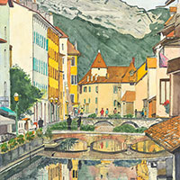 Annecy #2: A Village in the French Alps